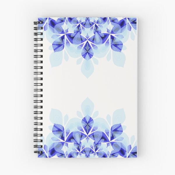 Item preview, MANDALA - Blue Geometric Diamonds Pattern  designed and sold by CONTRAPINK.