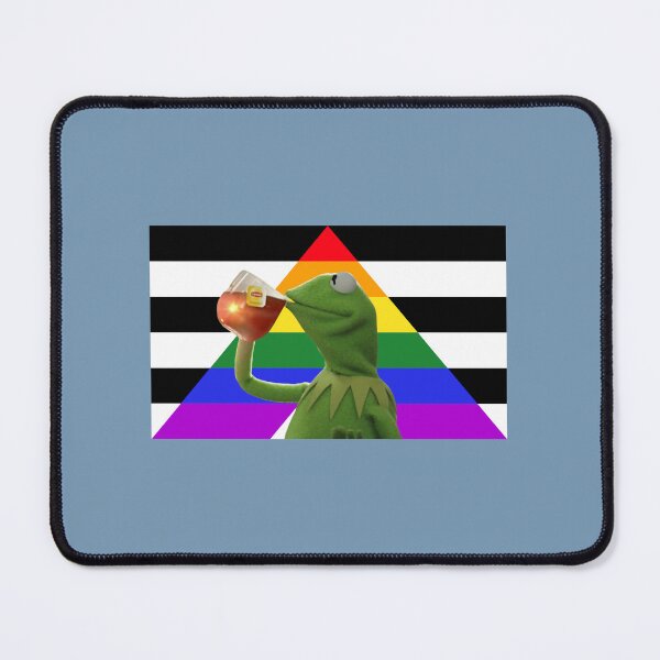 Item preview, Kermit the Frog Straight Ally Flag designed and sold by Charlie Draws.
