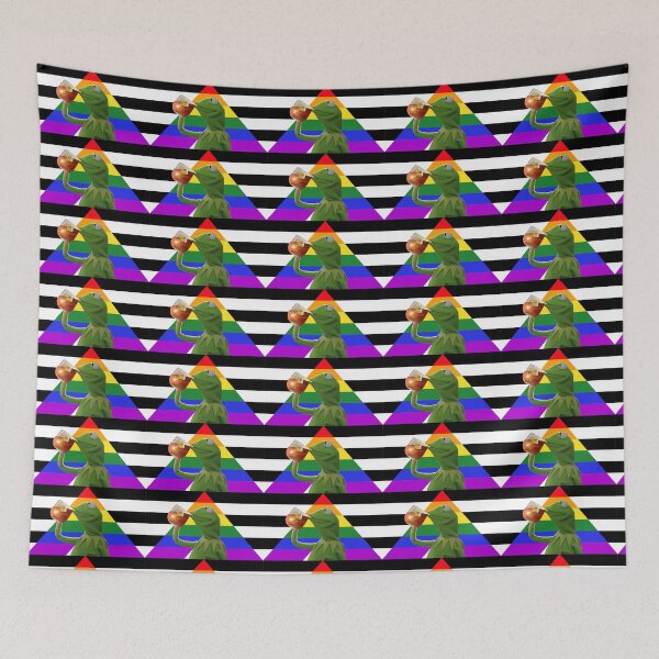 Item preview, Kermit the Frog Straight Ally Flag designed and sold by Charlie Draws.