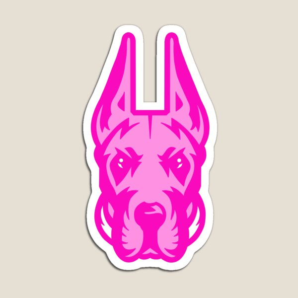 Item preview, Logotipo de la Universidad de Albany Pink Great Dane designed and sold by cs332.