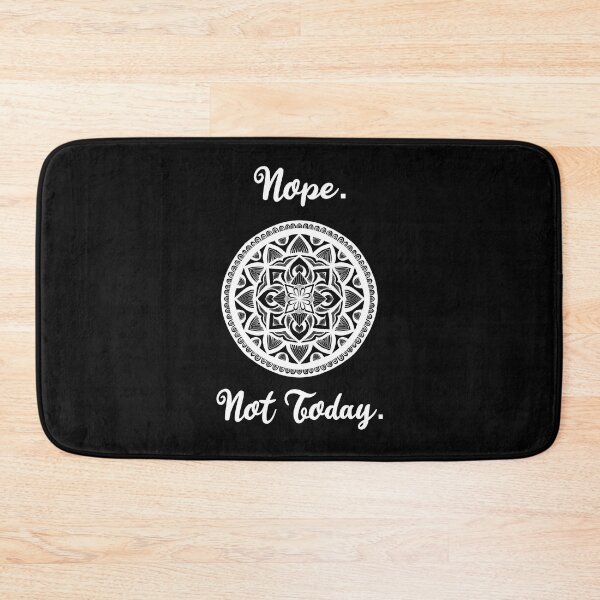 Item preview, Nope. Not Today. Mandala  designed and sold by EmyBeeDesigns.