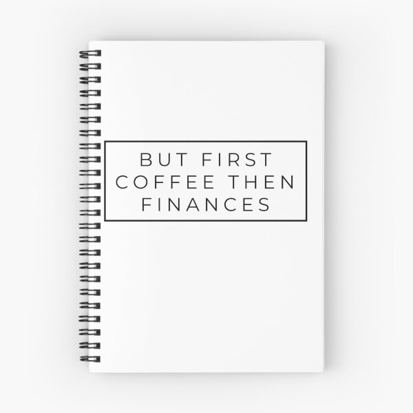 Item preview, But First Coffee then Finances (Funny gift for Finance lovers) designed and sold by Oreo2020 Creations.
