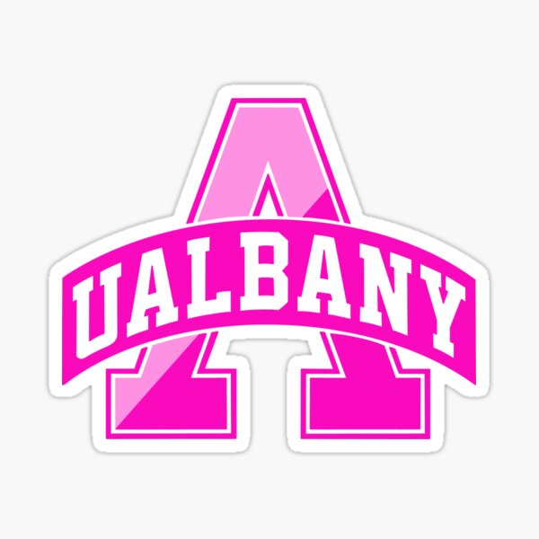 Item preview, University at Albany Pink Logo designed and sold by cs332.