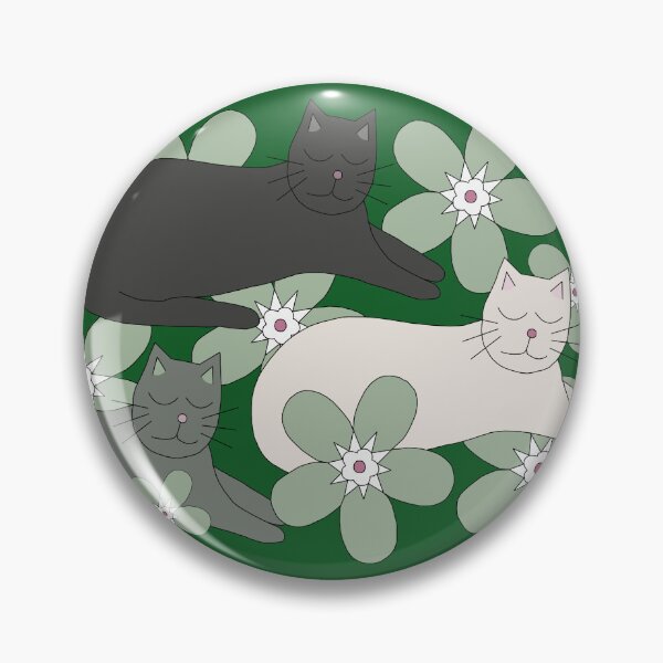 Item preview, Emerald Green Cats designed and sold by tosojourn.