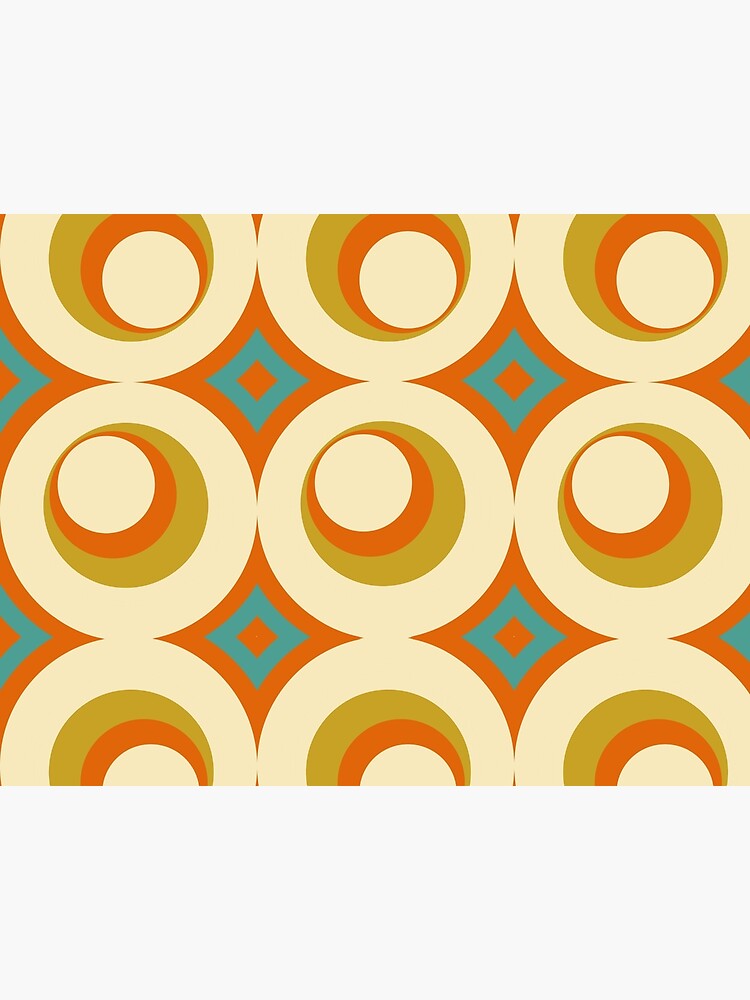 Mid-Century Modern Orange by MonstersMashU