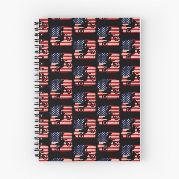 Item preview, American Flag Dirt Biker, Dirt Bike, Motocross designed and sold by AkBrokeBikes.