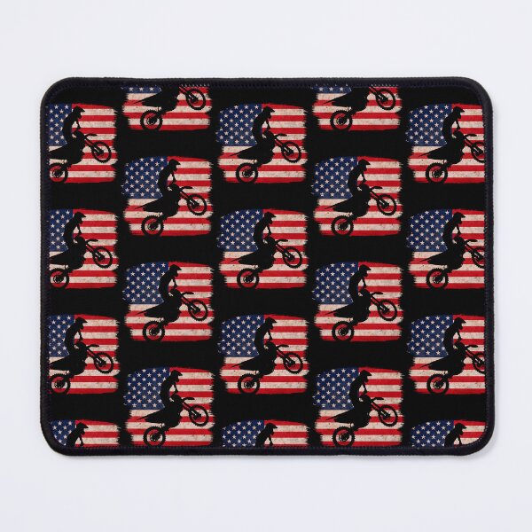 Item preview, American Flag Dirt Biker, Dirt Bike, Motocross designed and sold by AkBrokeBikes.