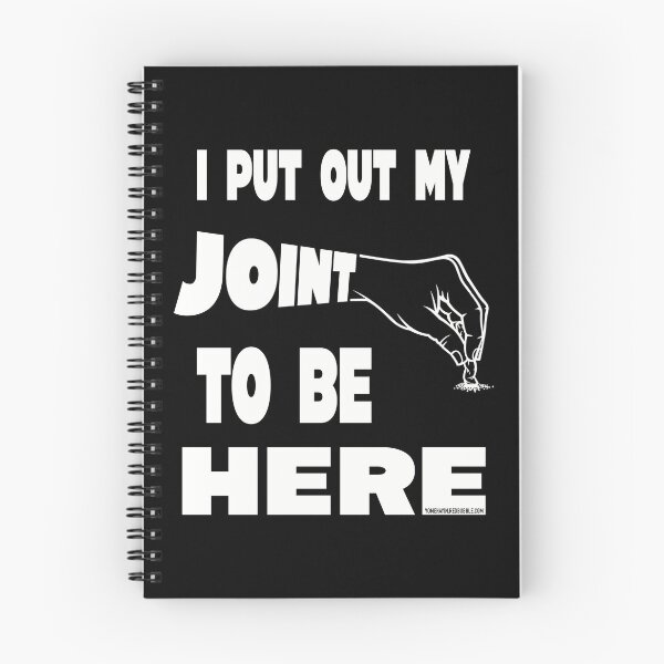 Artikelvorschau, I put out my joint to be here - I paused my game parody - Funny Stoner white entworfen und verkauft von YomeHayin.