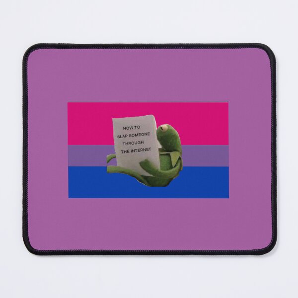 Item preview, Kermit the Frog Bisexual Pride Flag designed and sold by Charlie Draws.