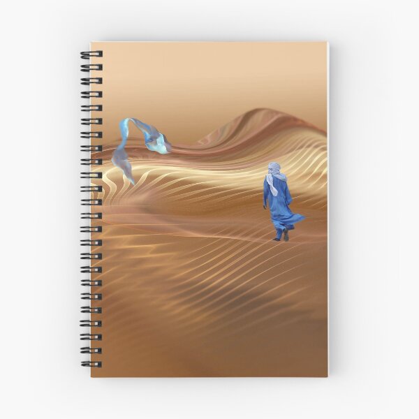 Item preview, Tuareg with waving cloths - Tuareg with waving cloth designed and sold by Marlies Odehnal.