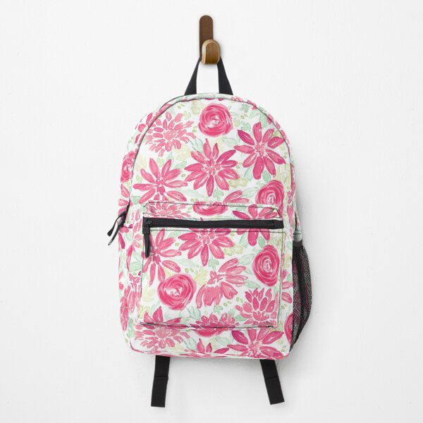 Item preview, Pink floral pattern designed and sold by LauMonart.