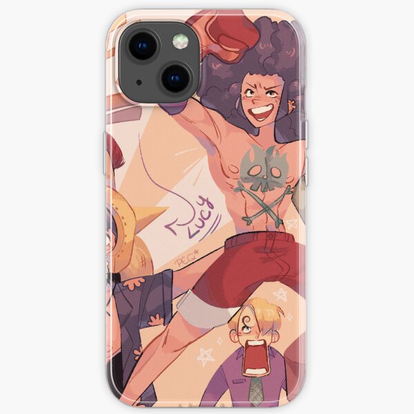Afro Luffy ! Coque souple iPhone