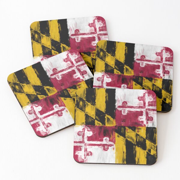 Item preview, Maryland State Flag Graphic USA Styling designed and sold by Garaga.