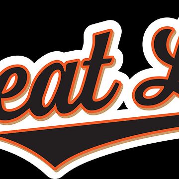 Beat L.A. Giants Sticker Sticker for Sale by MichaelCatelli