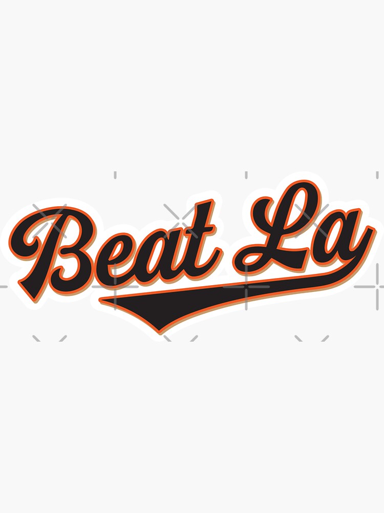 Beat L.A. Giants Sticker | Sticker