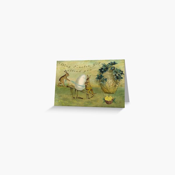 May Easter Joy Attend You Greeting Card