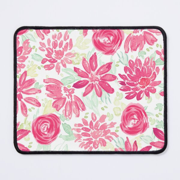 Item preview, Pink floral pattern designed and sold by LauMonart.