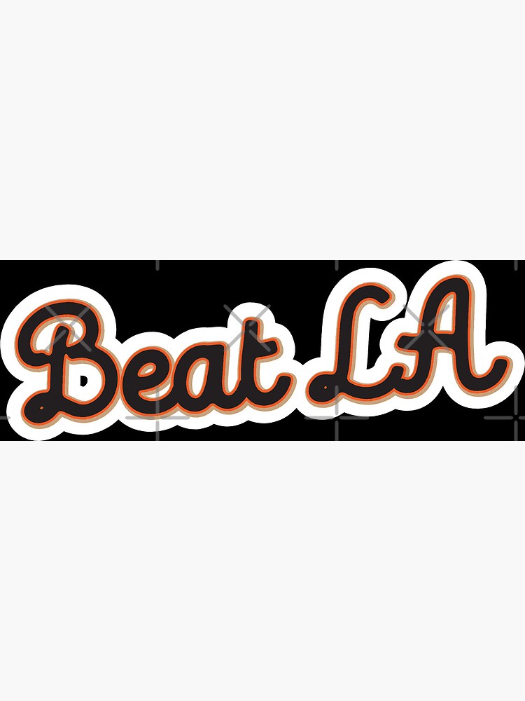 Beat L.A. Giants Sticker Essential T-Shirt for Sale by MichaelCatelli