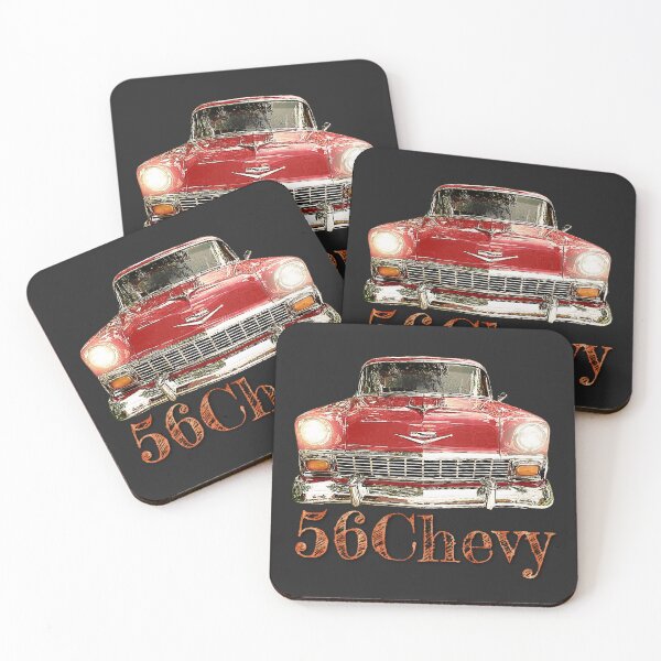 Item preview, 56 Chevy Classic Hotrod American Vintage Muscle designed and sold by AGED Limited.