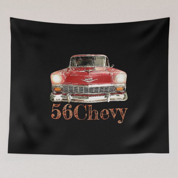Item preview, 56 Chevy Classic Hotrod American Vintage Muscle designed and sold by AGED Limited.