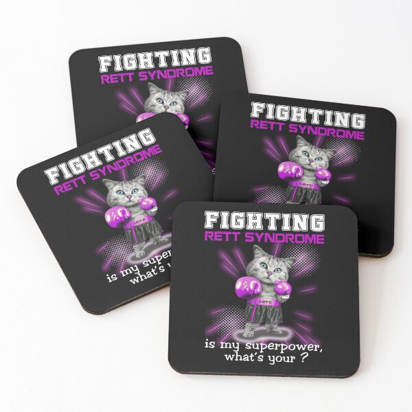 Item preview, Funny Cat Fighting Rett Syndrome Is My Superpower What's Your designed and sold by Kohend.