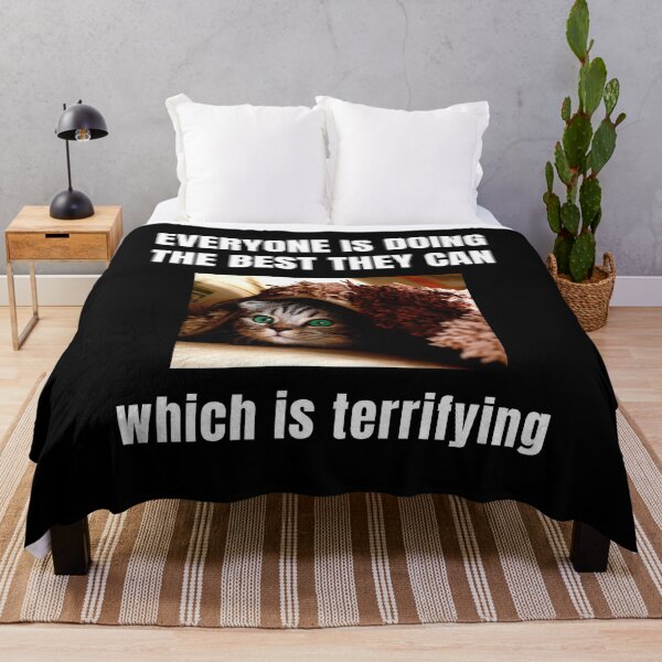 Item preview, Everyone Is Doing The Best They Can Which Is Terrifying designed and sold by StudioTina.