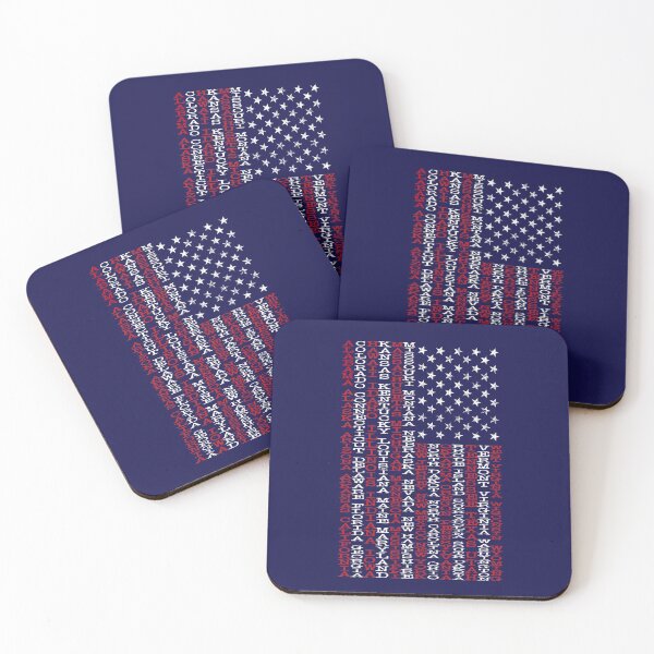 Item preview, United States Names Flag designed and sold by Garaga.