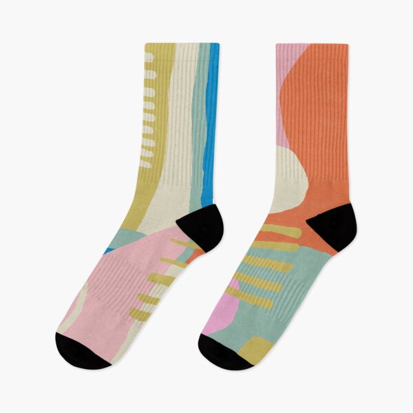 Item preview, Colorful Abstract Shapes and Lines designed and sold by JuneJournal.