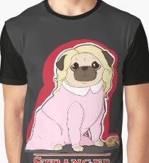 Stranger Pugs - Eleven Graphic T-Shirt