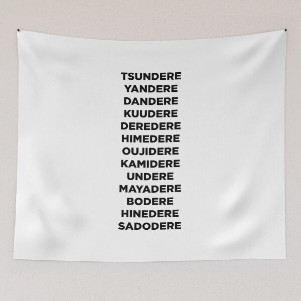 Item preview, Dere Types designed and sold by The British Bunny Hop Shop.