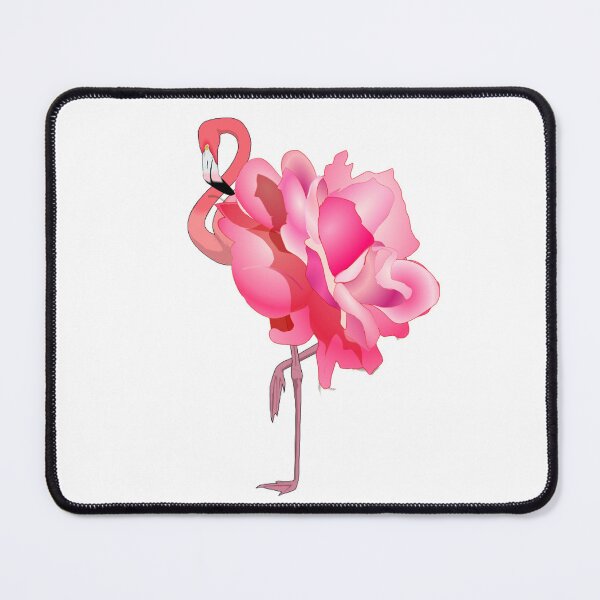 Item preview, Flamingo Rose Pink Flamingo and Flower designed and sold by Tammy Winand Arts.