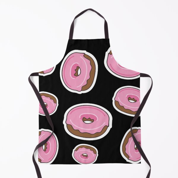 Item preview, Doughnuts with Pink Frosting Pattern Bandana designed and sold by QCuLT.