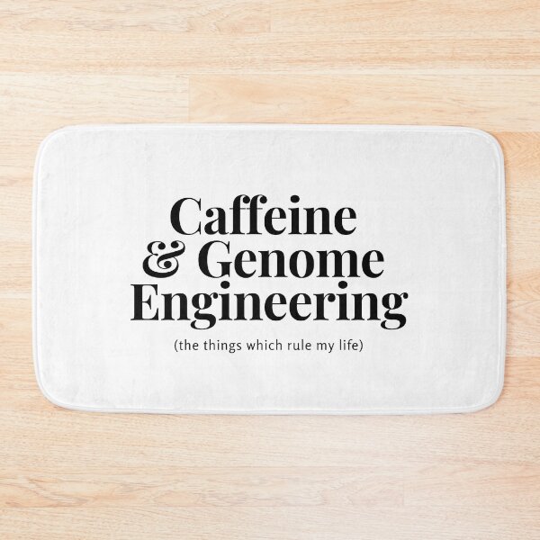 Item preview, Caffeine and Genome Engineering - the things which rule my life designed and sold by quiet-charm.