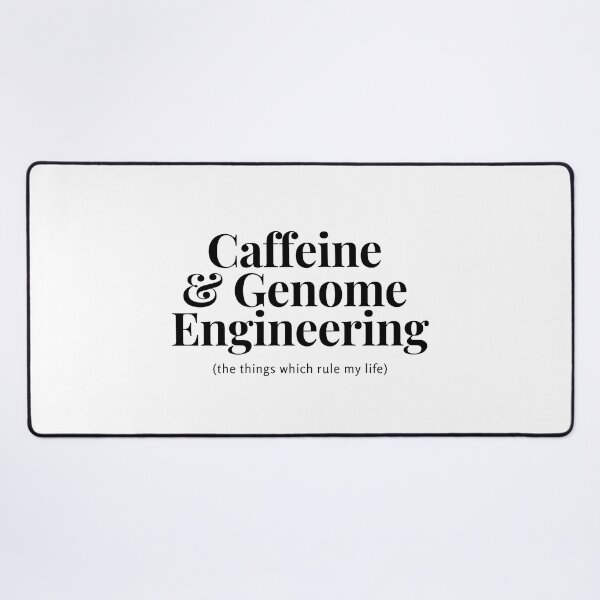Item preview, Caffeine and Genome Engineering - the things which rule my life designed and sold by quiet-charm.