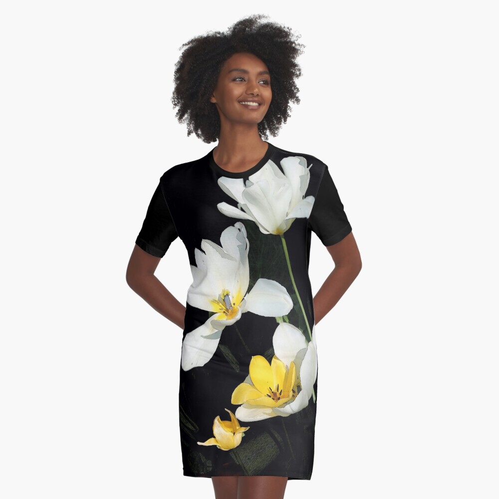 Dark times Graphic T-Shirt Dress