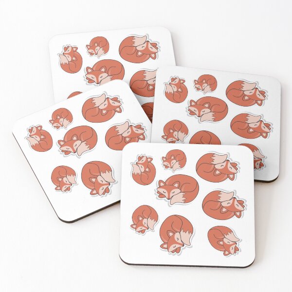 Item preview, Cute Fox Pattern designed and sold by QCuLT.