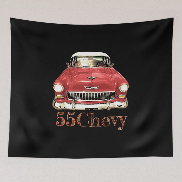 Item preview, 55 Chevy Classic Hot Rod American Vintage Muscle designed and sold by AGED Limited.