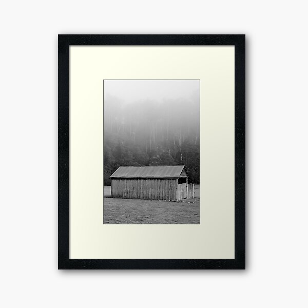 Barney Fog Framed Art Print