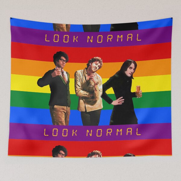 Item preview, Look Normal - The IT Crowd - Gay Pride designed and sold by Smile More Art Store ⭐️⭐️⭐️⭐️⭐️.