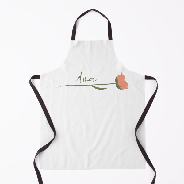 Item preview, Ava name on a rose designed and sold by flamendes.
