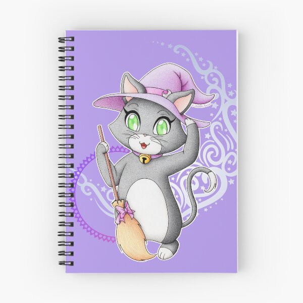 Item preview, Cute witch cat designed and sold by SilveryDreams.