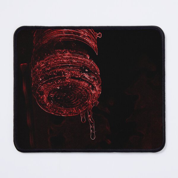 Item preview, Glowing Red Icicles Frozen Mid Drip from an Outside Light Photograph designed and sold by AliCatOriginals.