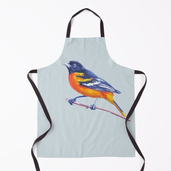 Item preview, Baltimore Oriole - bird painting (no background) designed and sold by Emily Bickell.