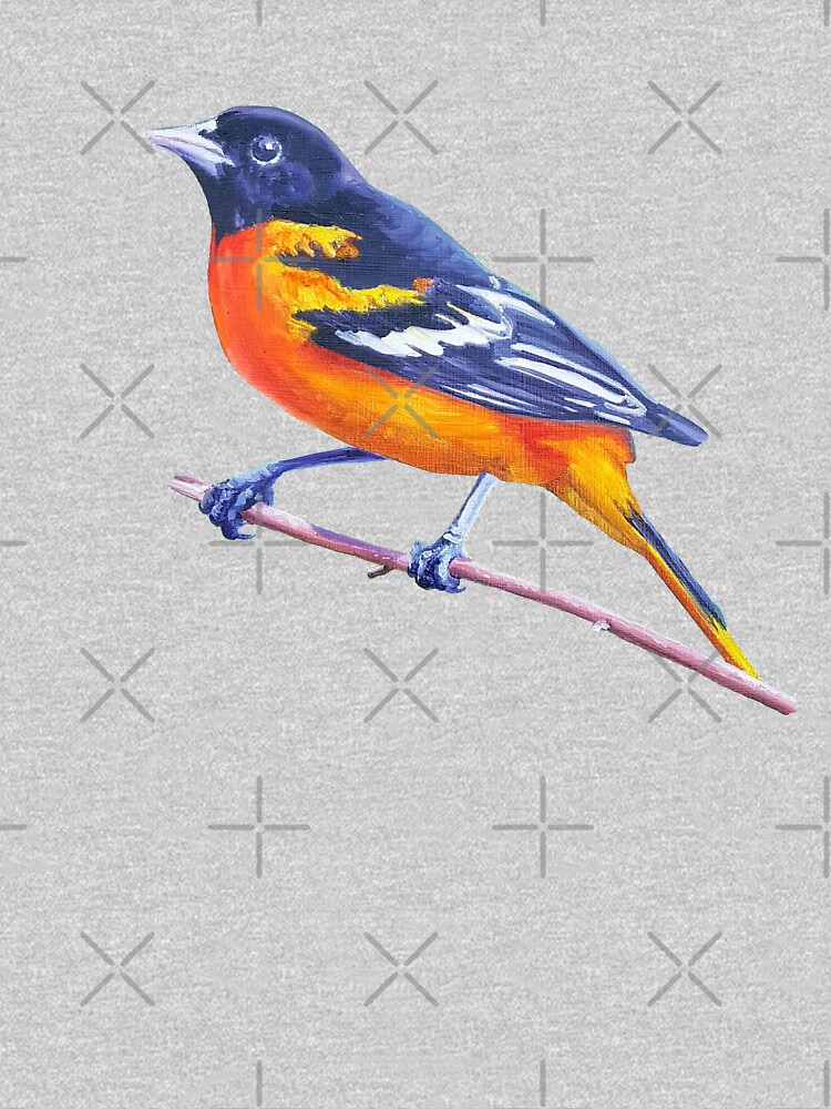 Cute Oriole Bird Illustration T-Shirt