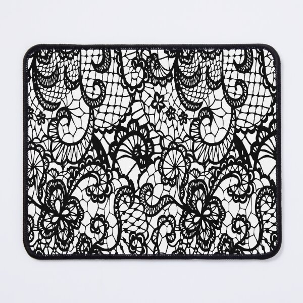 Item preview, LACE Black and White Swirls Design designed and sold by mwagie.