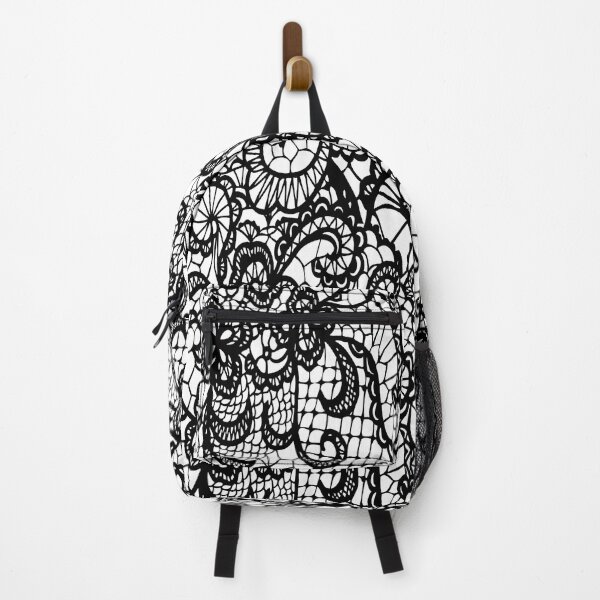 Item preview, LACE Black and White Swirls Design designed and sold by mwagie.