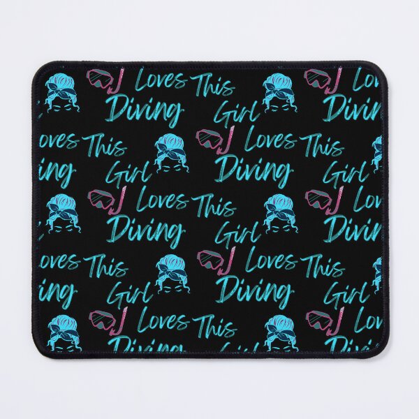 Item preview, This Girl Loves Diving, Girl Diver, Scuba Diver Woman designed and sold by Rally-Girl.