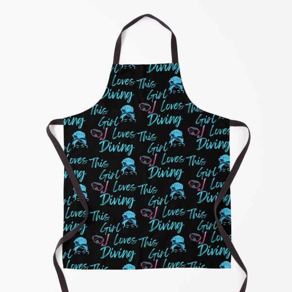 Item preview, This Girl Loves Diving, Girl Diver, Scuba Diver Woman  designed and sold by Rally-Girl.