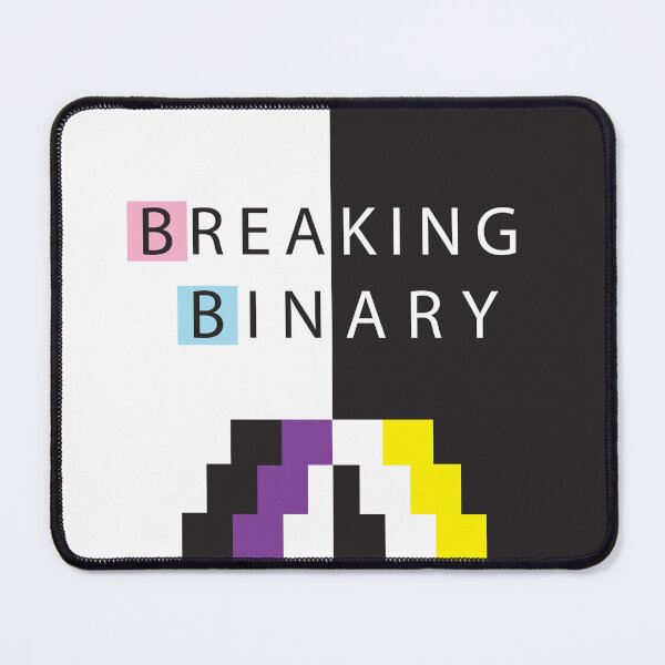 Item preview, Breaking Binary Pride designed and sold by BeJolley.