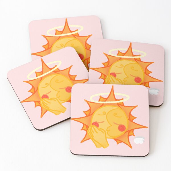 Item preview, Praying Sundrop emoji  designed and sold by SimpinStarlight.